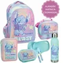 Kép 1/7 - Lilo és Stitch iskolatáska szett - ajándék matricacsomaggal