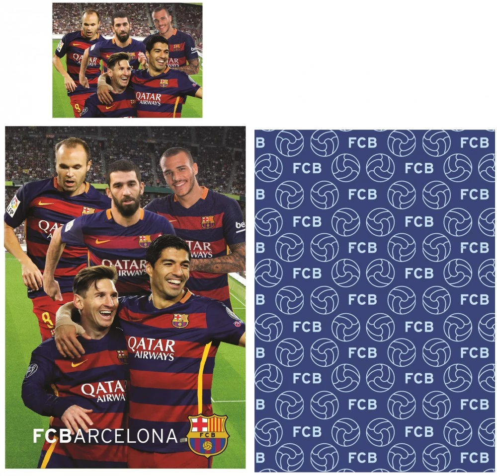 FC Barcelona ágyneműhuzat garnitúra 140x200