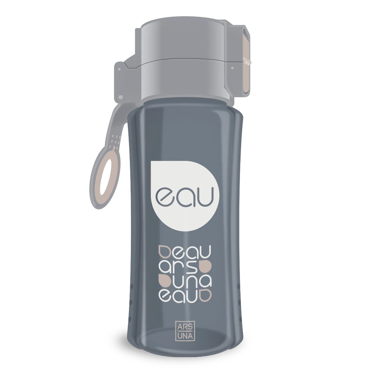 Ars Una kulacs - 450 ml - szürke