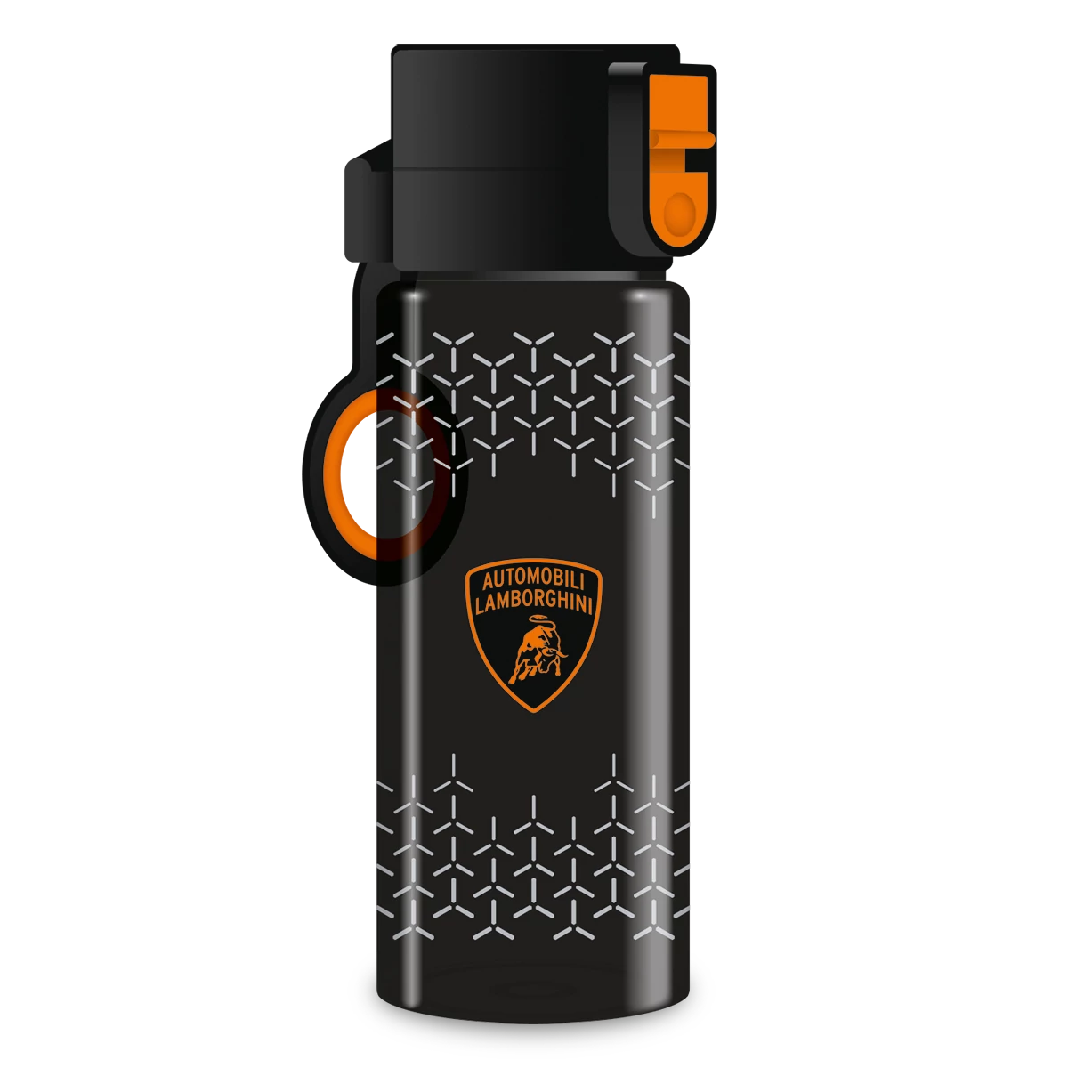 Lamborghini kulacs 475 ml - narancssárga logos