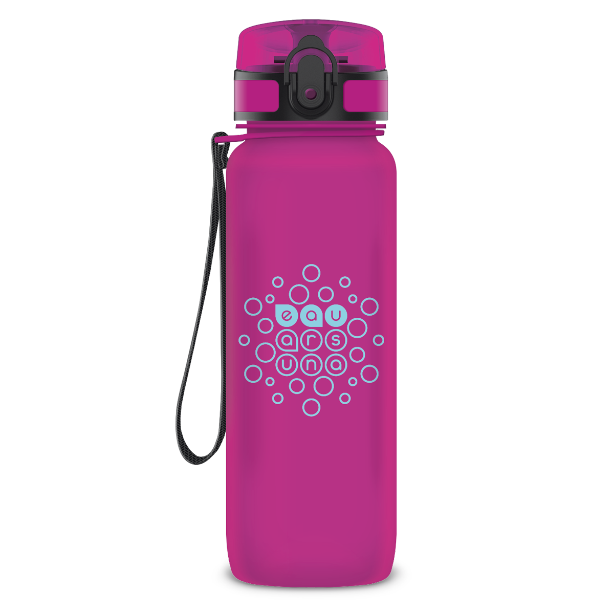 Ars Una matt kulacs 800 ml  - magenta