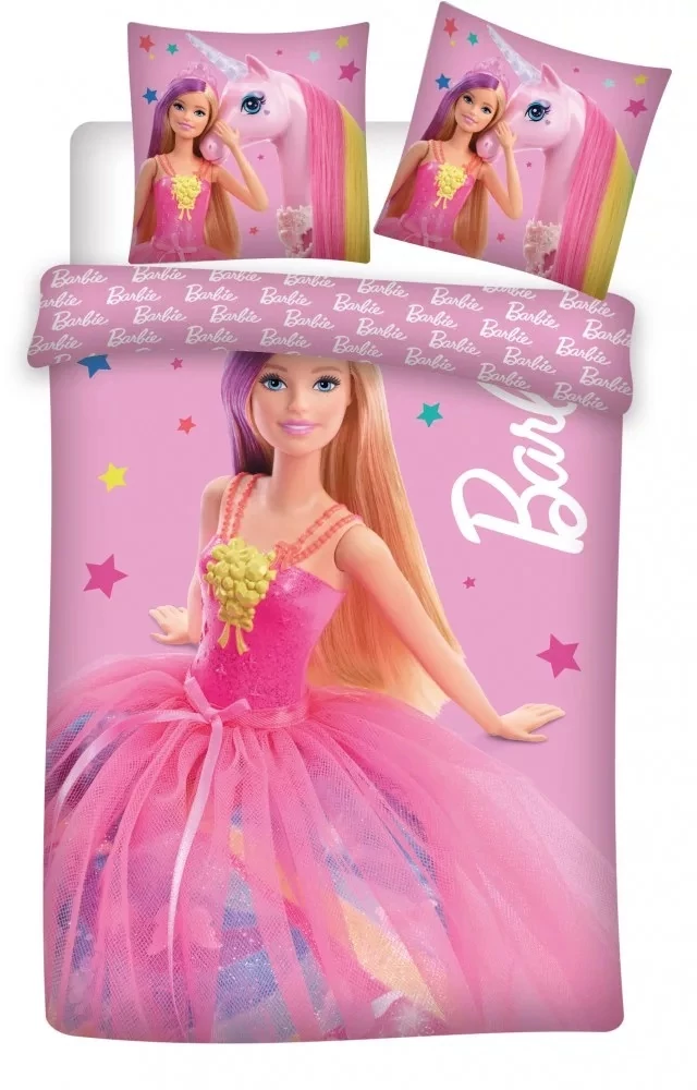 Barbie ovis ágyneműhuzat garnitúra 100x140