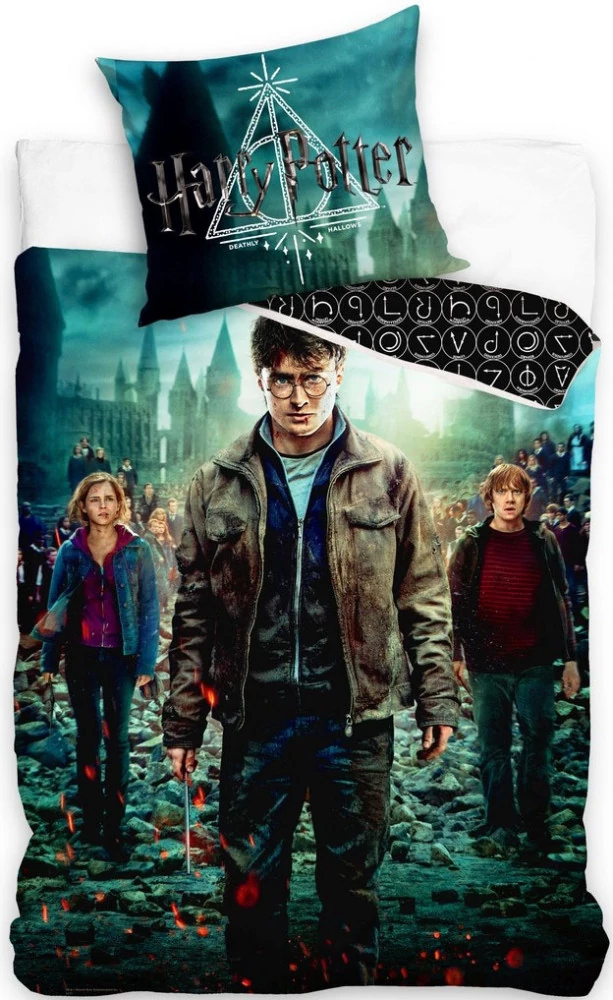 Harry Potter ágyneműhuzat garnitúra 140x200