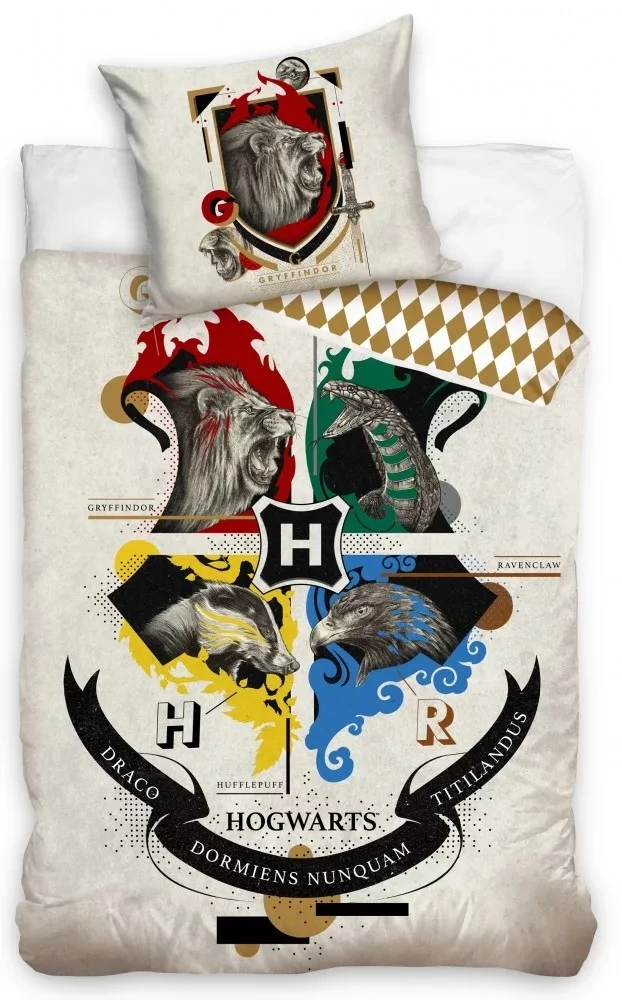 Harry Potter ágyneműhuzat garnitúra 140x200