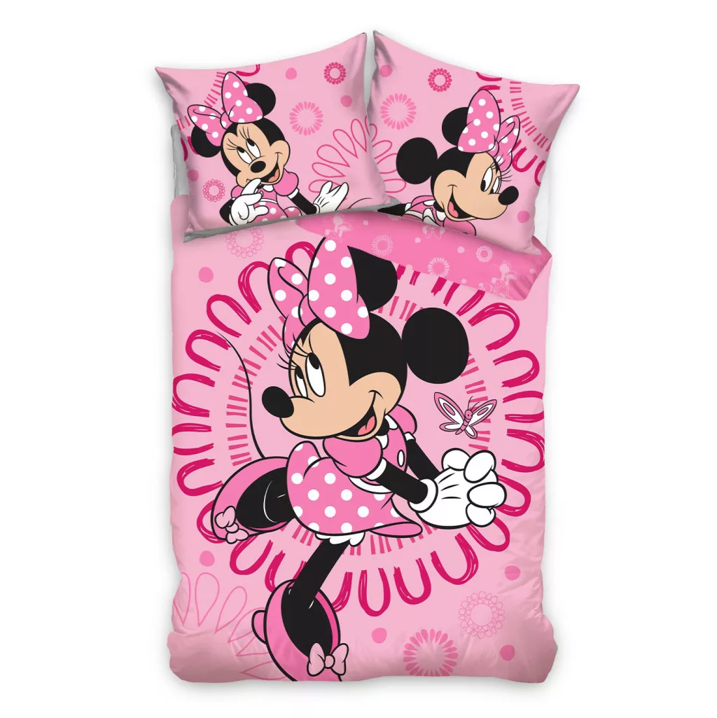 Minnie Mouse gyermek ágyneműhuzat garnitúra 140x200