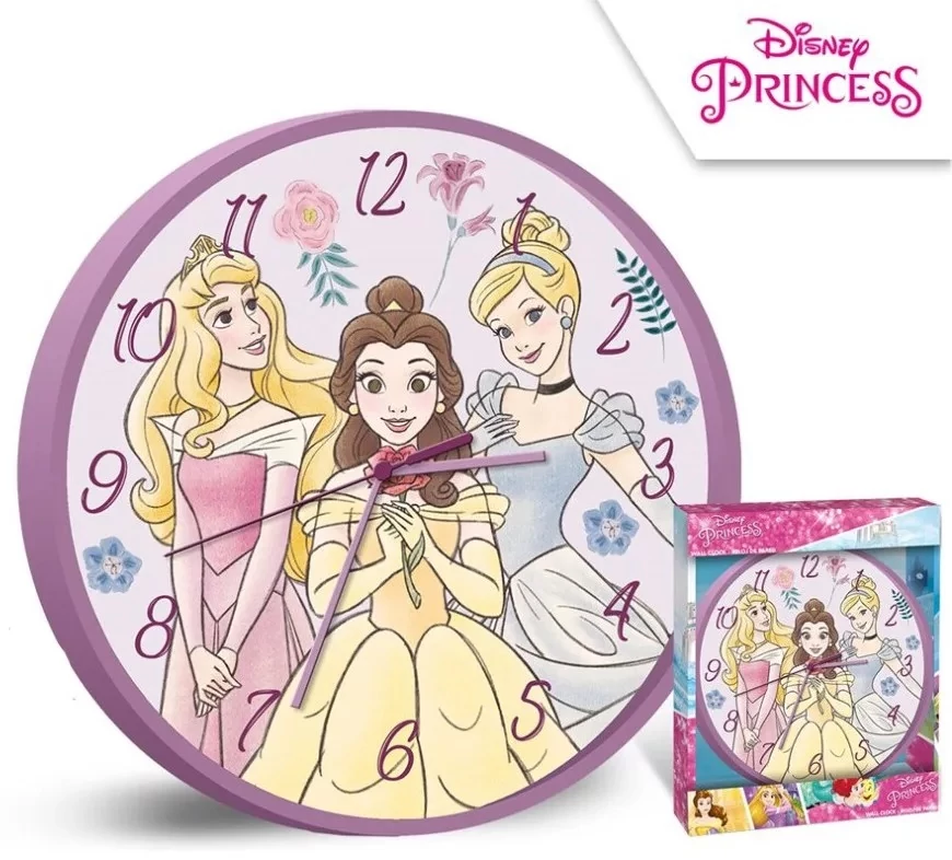 Disney Hercegnők falióra 