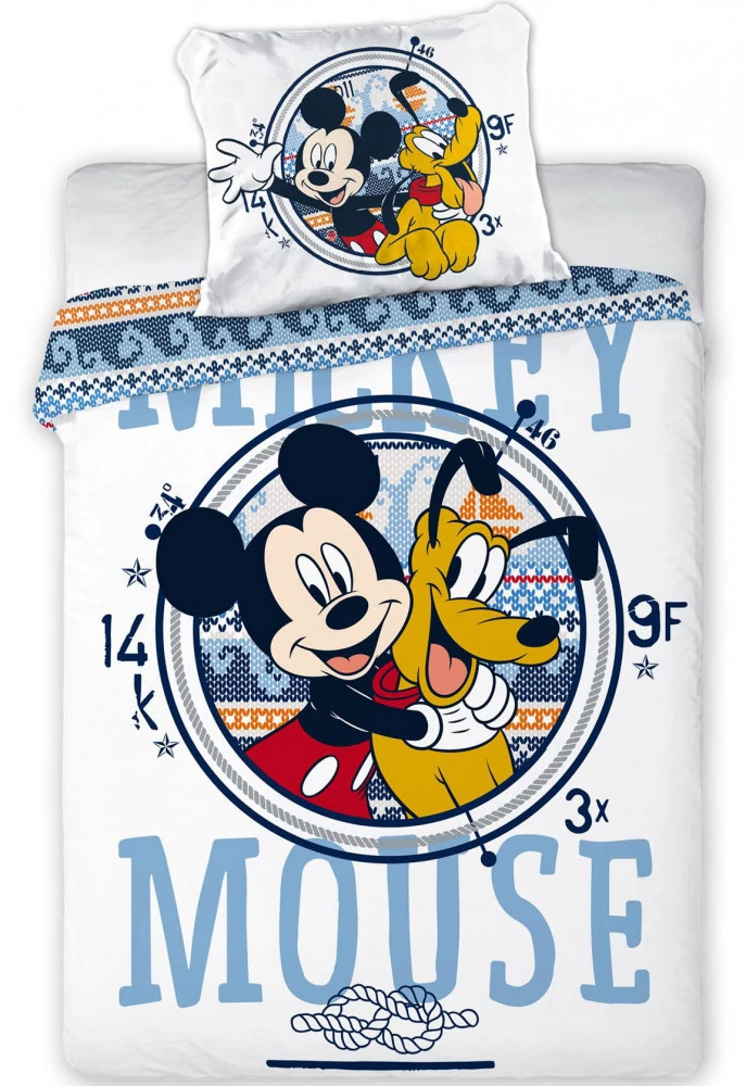 Mickey Egér ovis ágyneműhuzat garnitúra 100x135