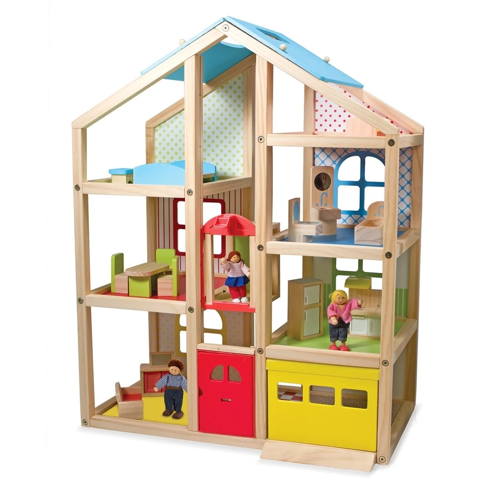 Melissa & Doug 12462 Emeletes fa babaház lifttel