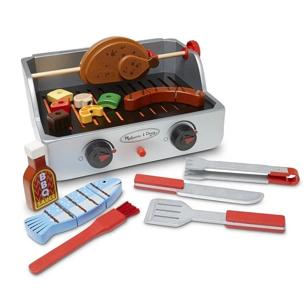 Melissa & Doug 9269 Szerepjáték Grill és barbecue készlet