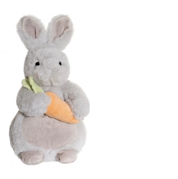 Milla nyuszi répával, szürke -  Teddykompaniet