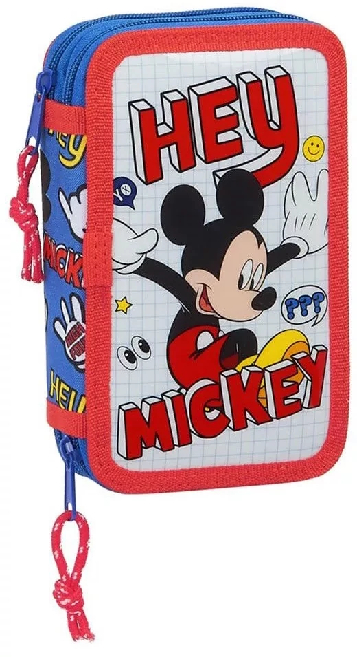 Mickey Egér 2 emeletes töltött tolltartó