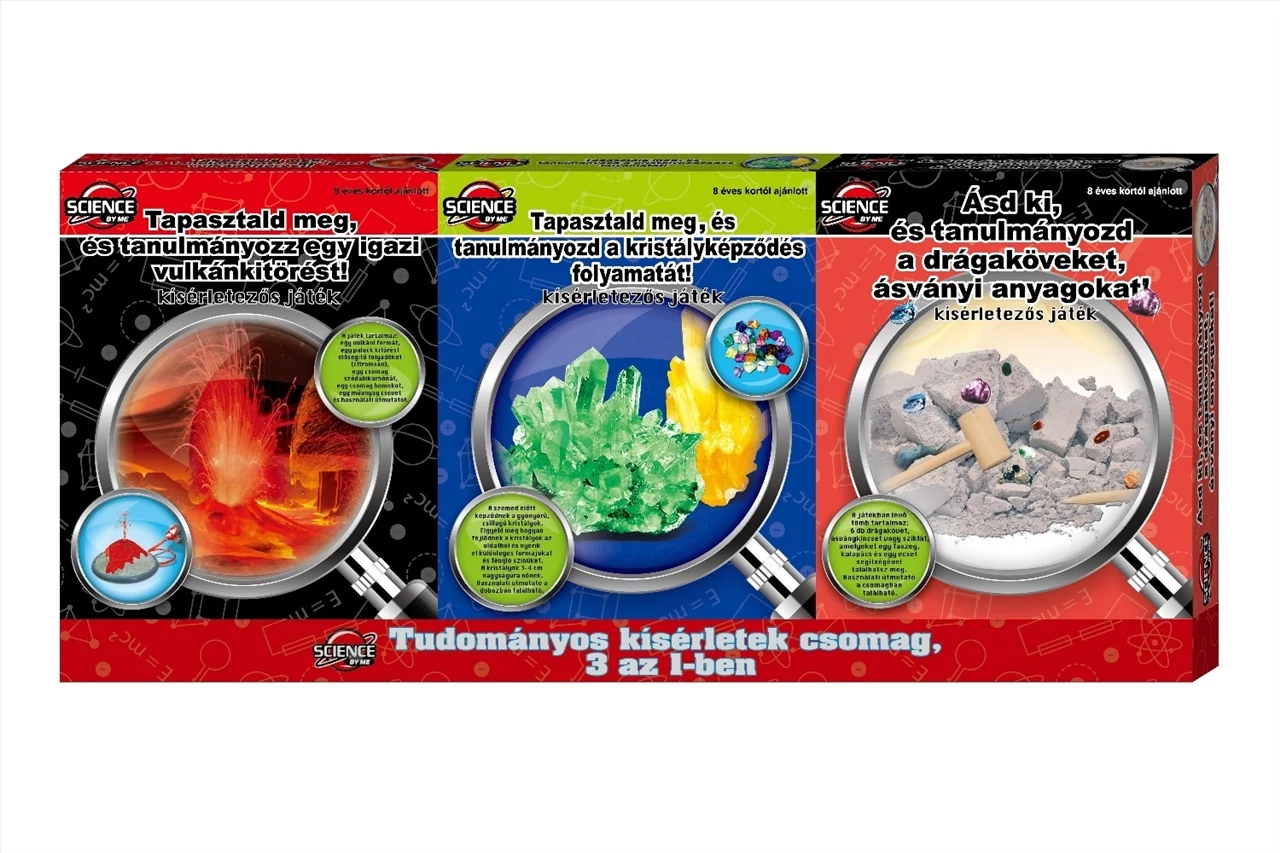 Creative Kids Tudományos szett 3 az 1-ben