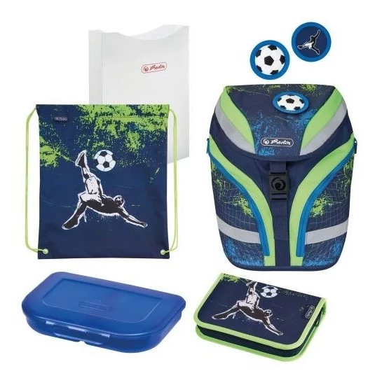 Herlitz SoftFlex Plus Kick It iskolatáska - szett