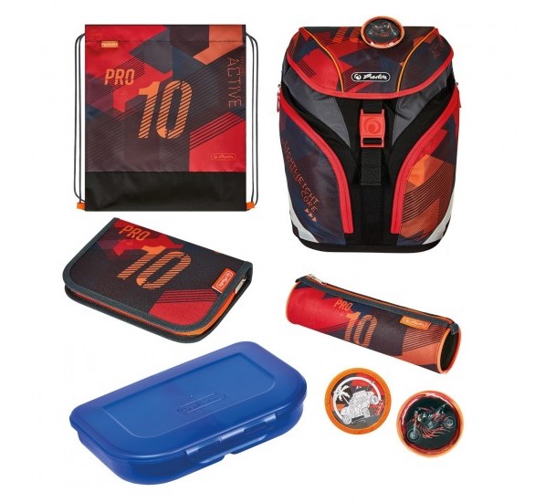 Herlitz SoftLight Plus Sports iskolatáska szett