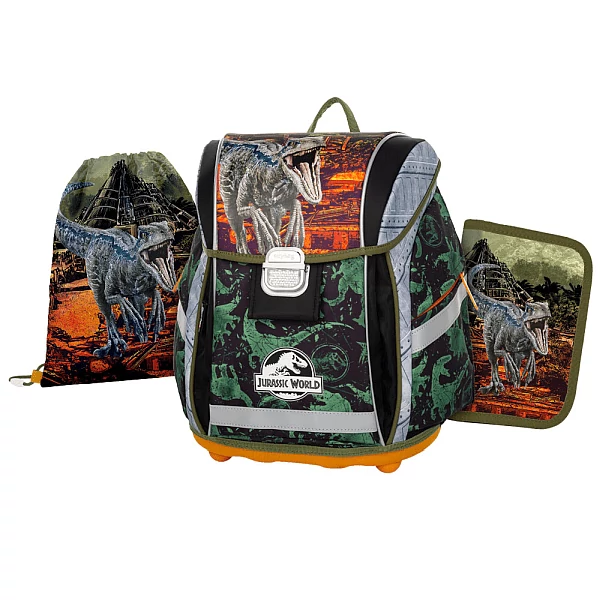 OXYBAG Jurassic World iskolatáska szett – Raptor Attack