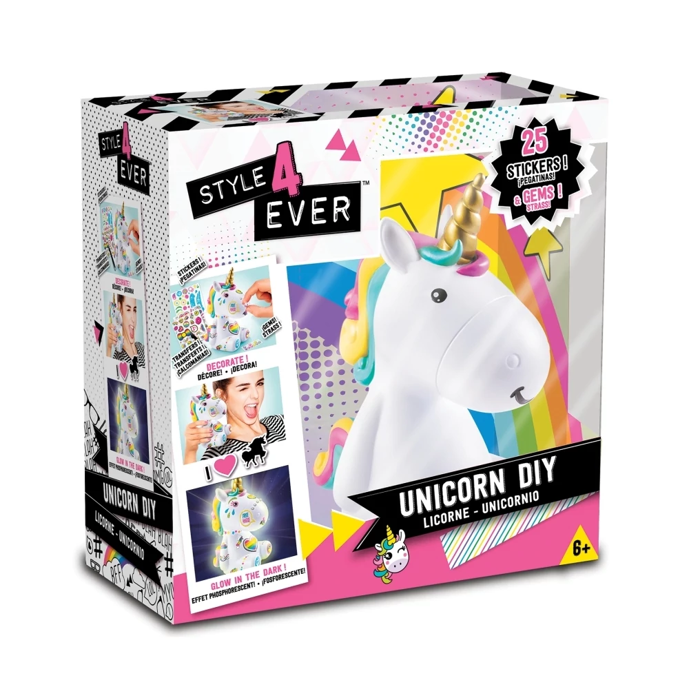 Style4Ever Díszítsd fel unikornis persely